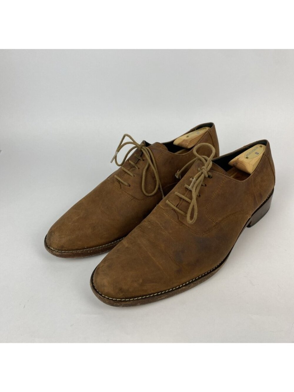 Nisolo Mens Everyday Oxford | Brown Leather | Size 12